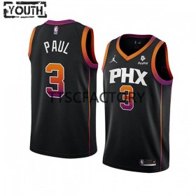Dres Phoenix Suns Chris Paul 3 Jordan 2022-23 Statement Edition Crno Swingman - Dječji